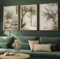 3pcs/Set, Mediterranean Olive Tree Oil Painting Prints, Rustic Botanical Wall Art