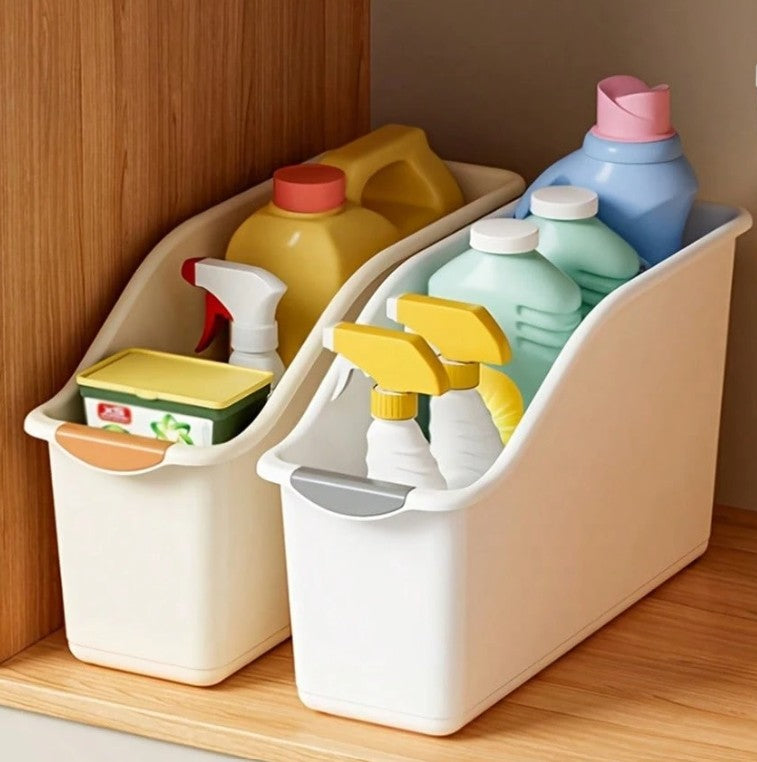 1/2pcs Plastic Multi-Functional Storage Box Set,