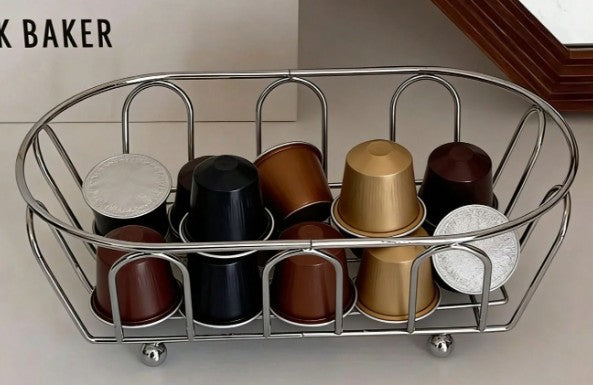 1PC Multifunctional Stainless Steel Storage Basket